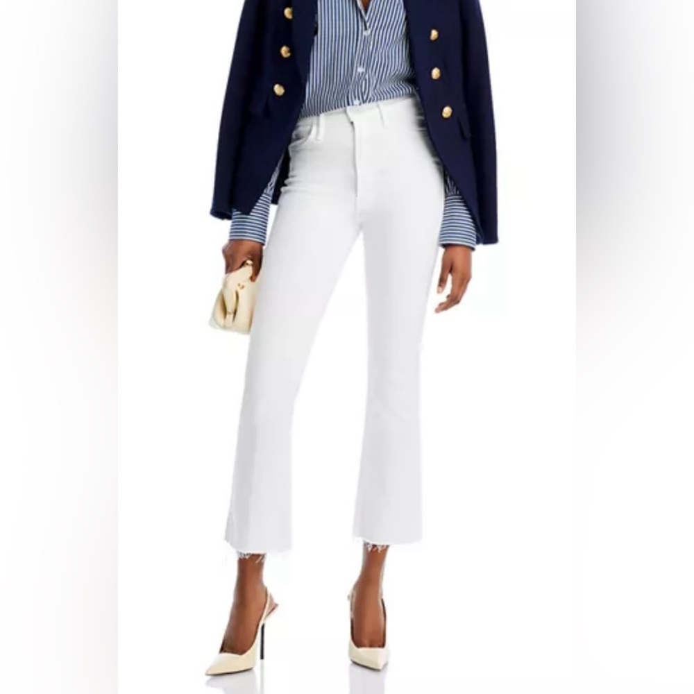 Mother Denim The Hustler- High Wasted Crop Size 28